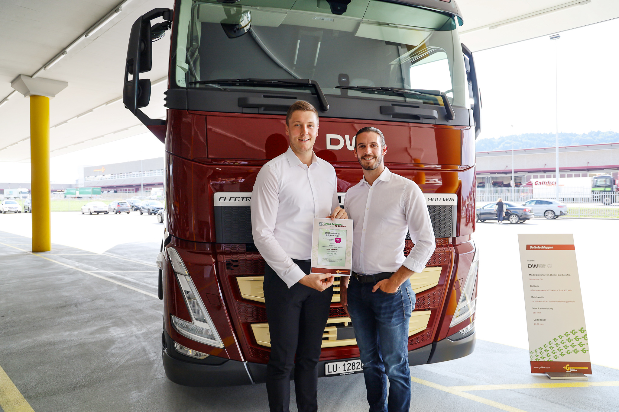 Soloplan promeut Green Logistics – partenariat avec notre client Galliker Transport AG