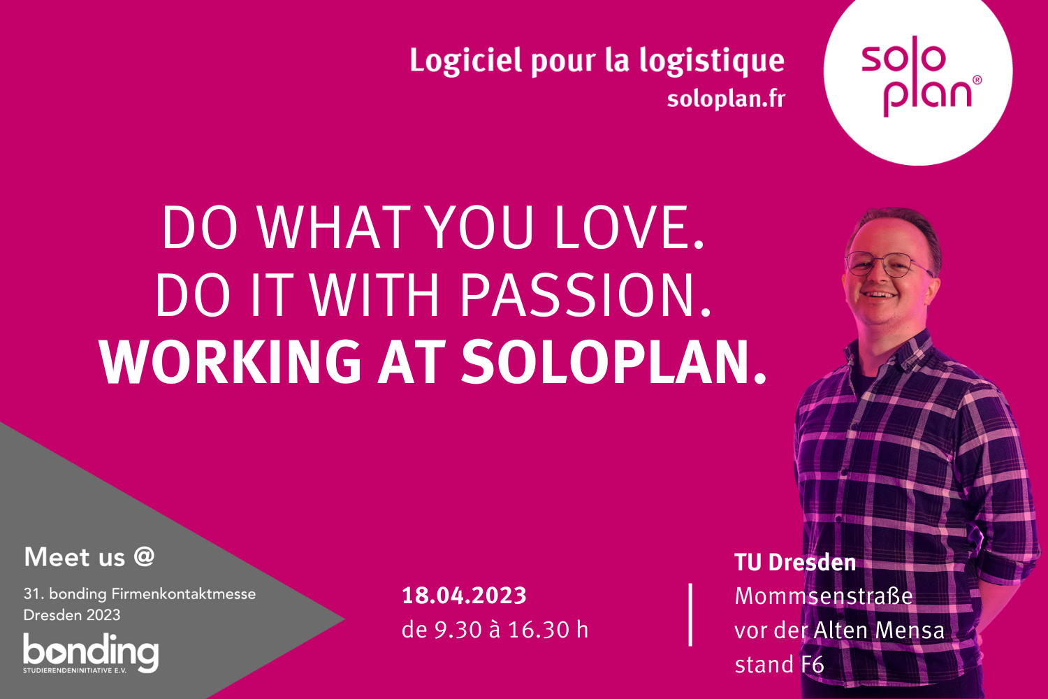 Soloplan au salon bonding à l’université technique de Dresde