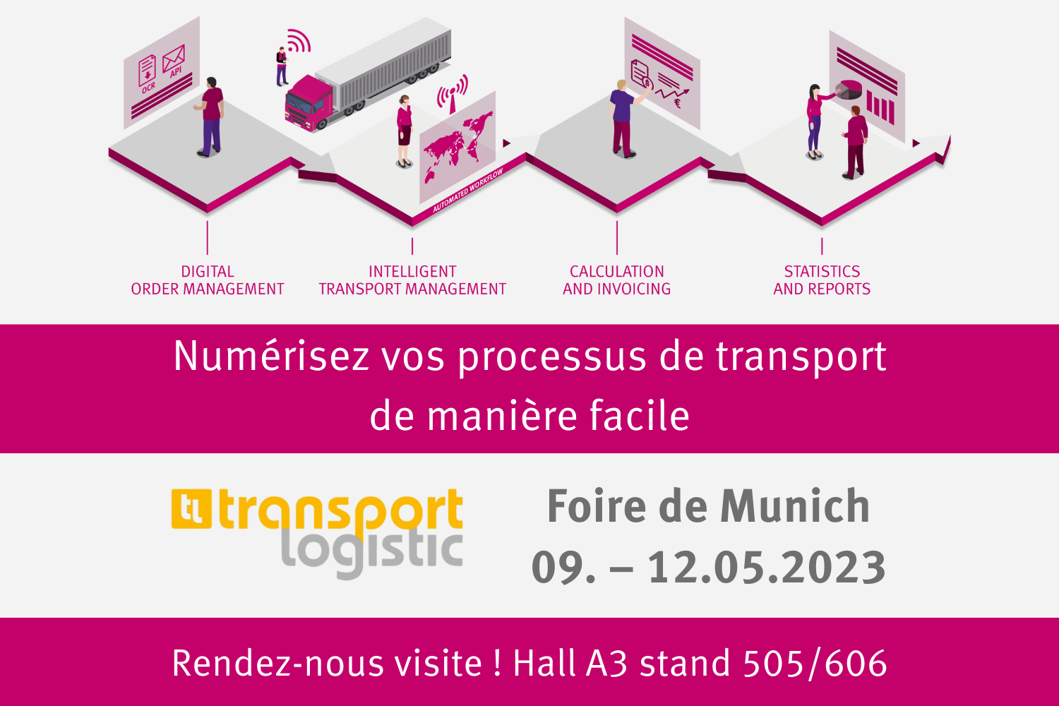 Soloplan au salon transport logistic à Munich : Numérisation facile avec CarLo
