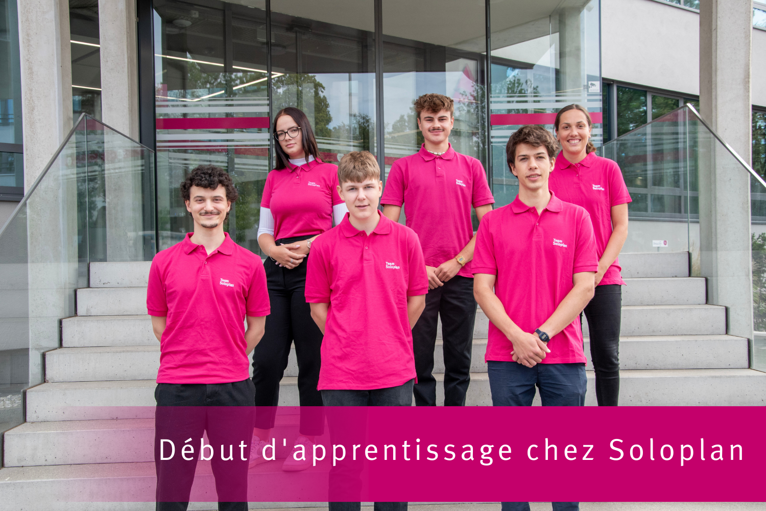 Début d’apprentissage chez Soloplan