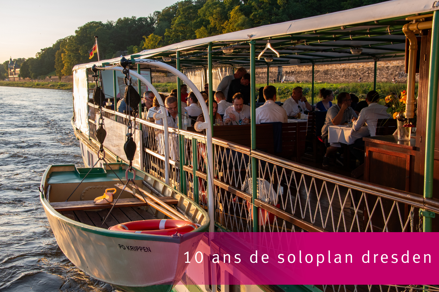 Dixième anniversaire de la succursale de Soloplan à Dresde